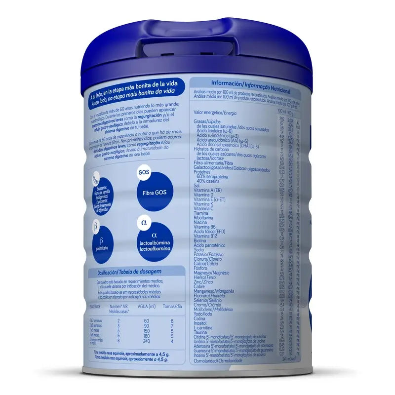 Nutribén AR Latte antireflusso e antirigurgito 800 g