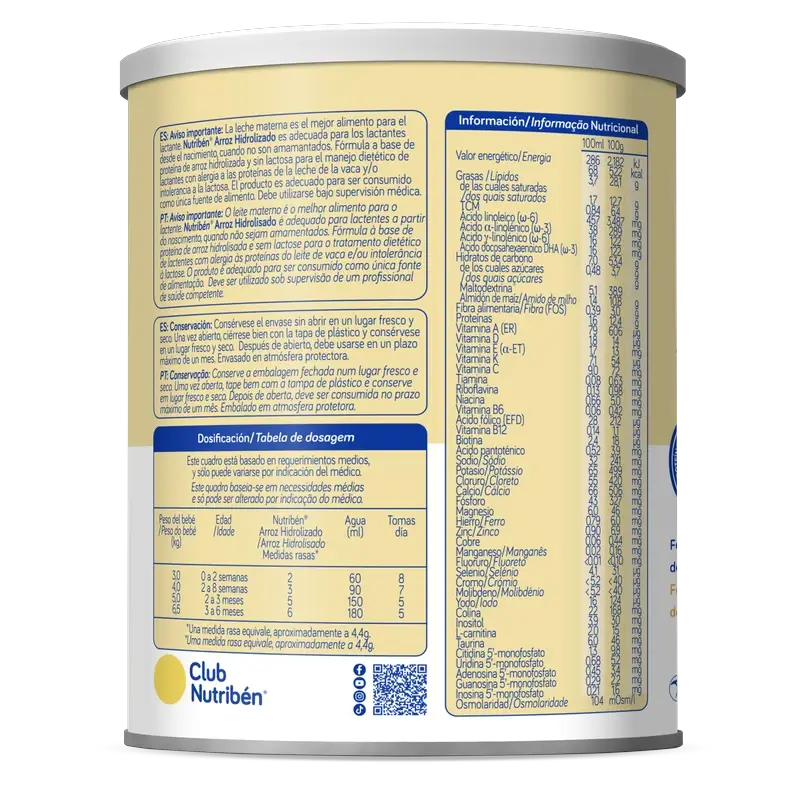 Nutribén Riso idrolizzato 400 g