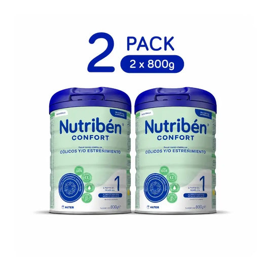 Nutribén Confort 1 Latte Starter, 2 x 800 grammi