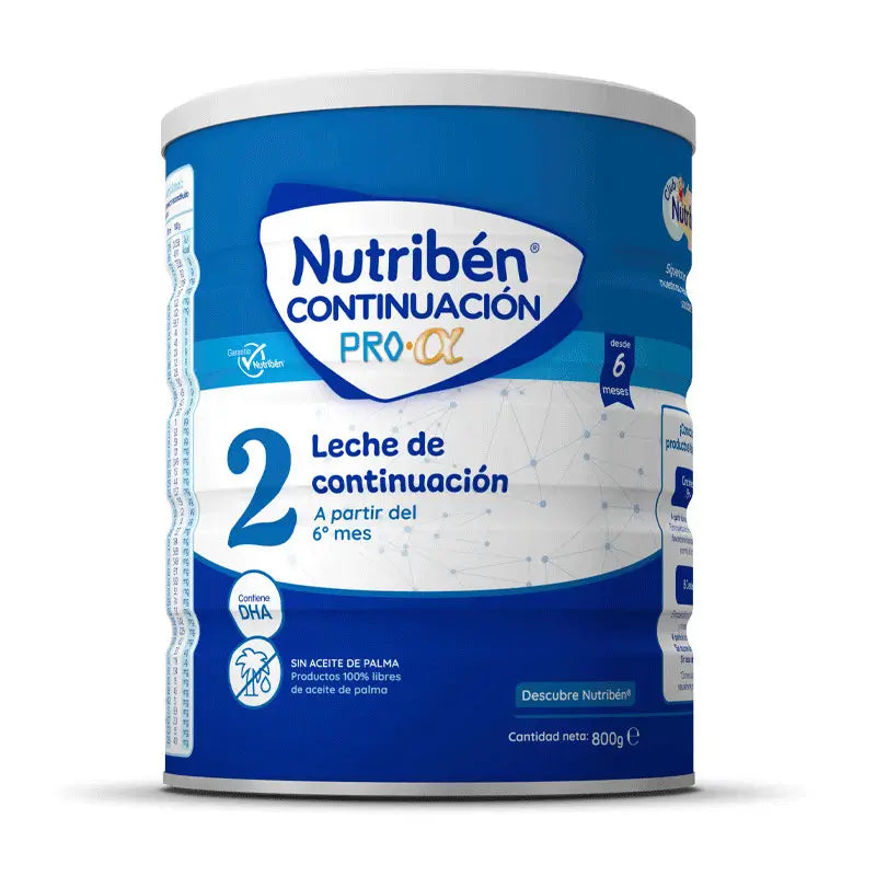 Nutriben Continuacion Pro-Alpha 2 Milk, 800 g