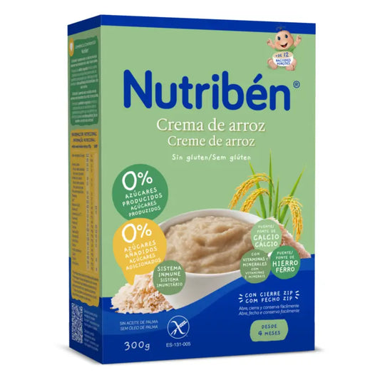 Nutriben Papilla Crema di riso 300 g
