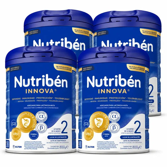 Nutribén Innova 2 Latte di proseguimento, 4 X 800 g