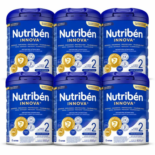 Nutribén Innova 2 Latte di proseguimento, 6 X 800 g