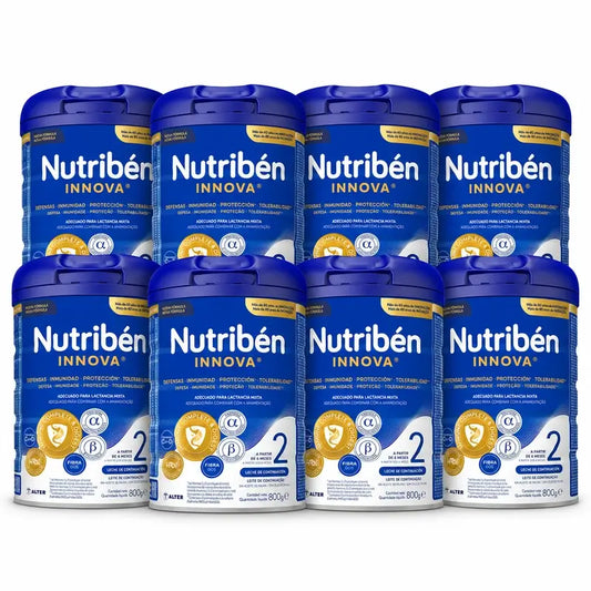 Nutribén Innova 2 Latte di proseguimento, 8 X 800 g