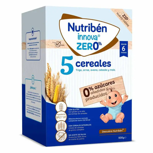 Nutriben Innova Zero% 5 Cereali, 500 g