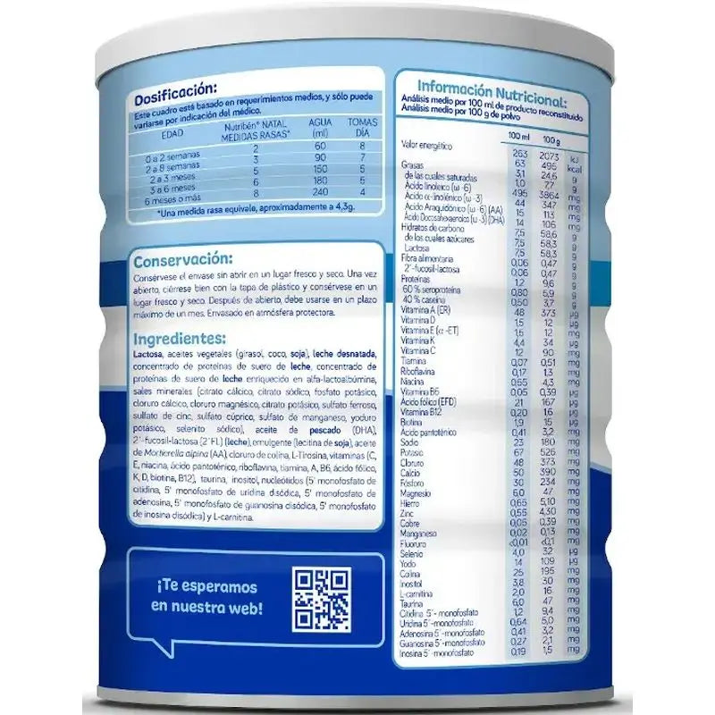 Nutribén Natal Pro-Alpha Latte Starter, 800 g