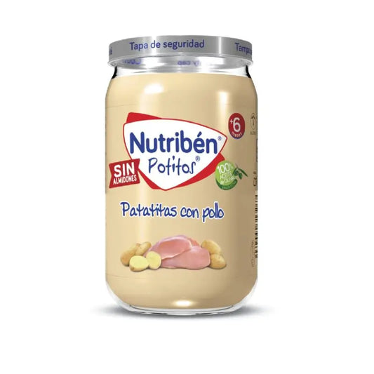 Nutriben Potito Chicken with Potato Chips 235 g