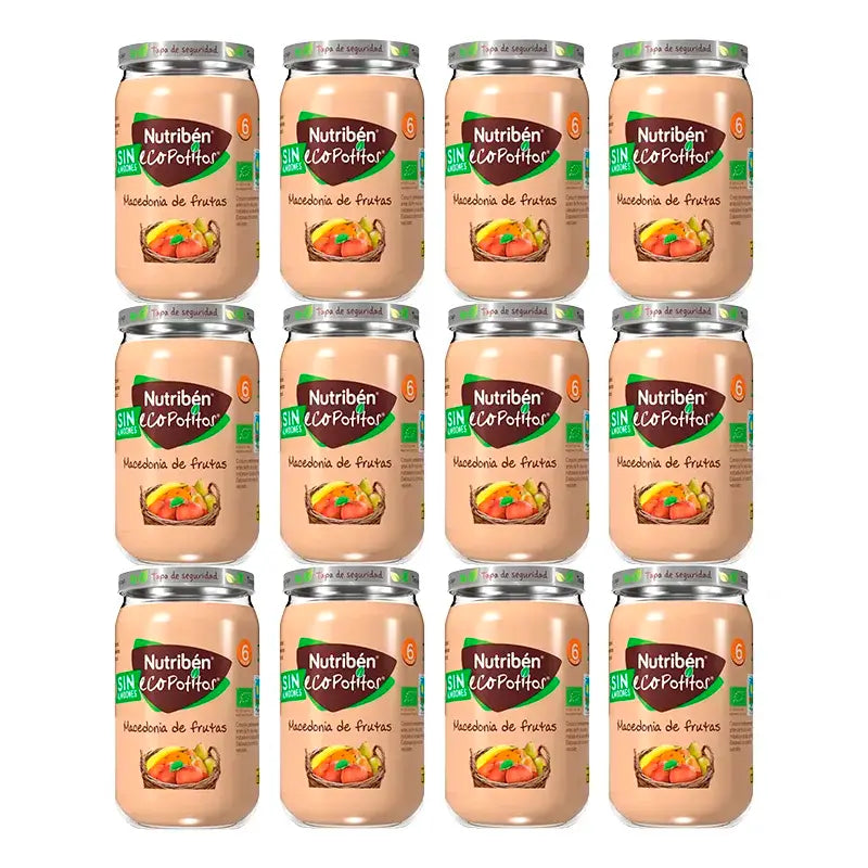 Nutriben Potito Ecopotito Macedonia , 12 x 235 g