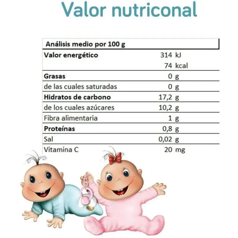 Nutriben Pack Pot Snack Banana, Arancia e Biscotto 2X190g