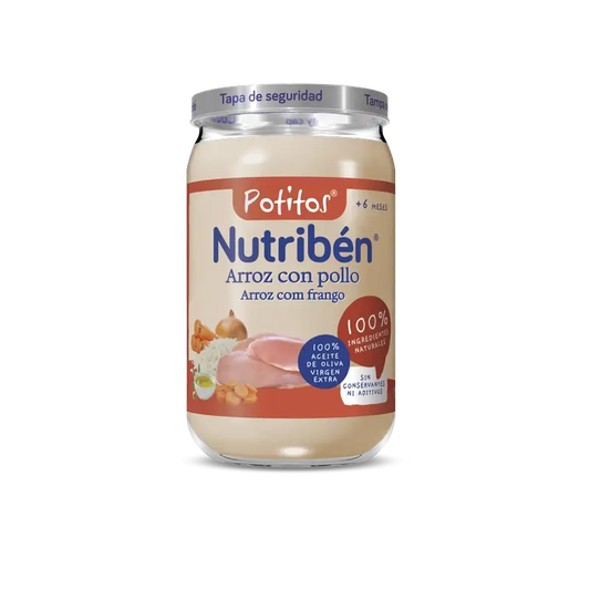 Nutriben Potito Pollo con Riso, 235g