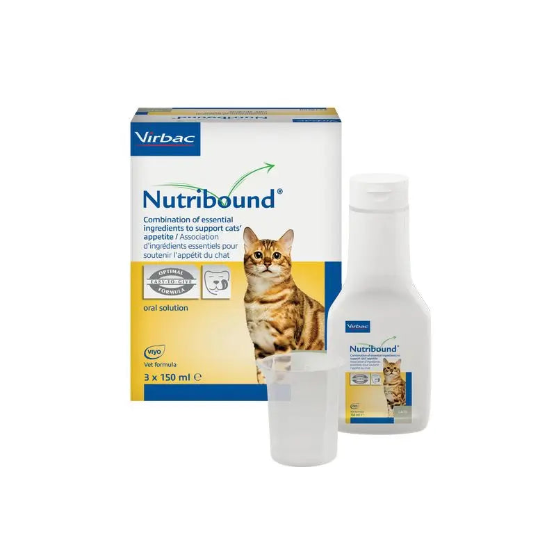 Virbac Nutribound Gatti Scatola 3 x 150 ml