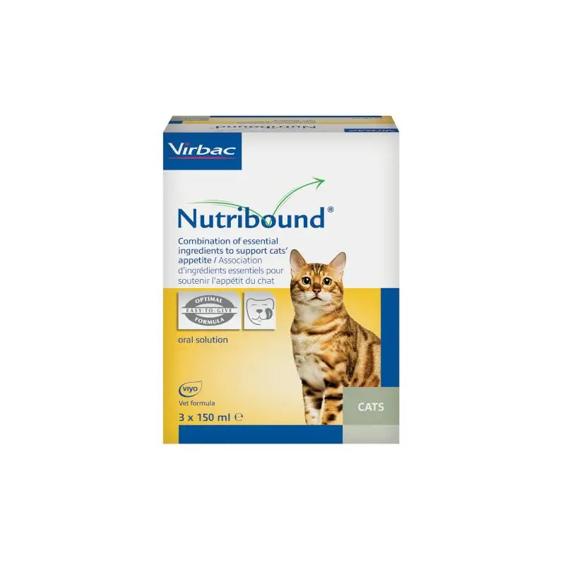 Virbac Nutribound Gatti Scatola 3 x 150 ml