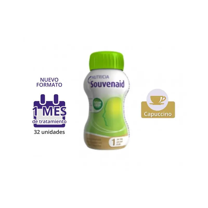 Nutricia Souvenaid Frullati al gusto Cappuccino, 4 unità x 125 ml