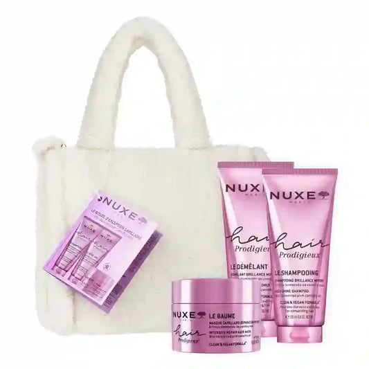Nuxe Hair Prodigieux Cofanetto regalo per capelli Shampoo + Balsamo + Maschera