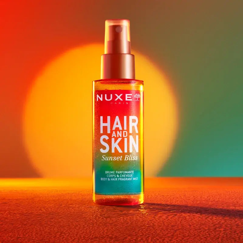 Nuxe Hair & Skin Sunset Bliss, nebbia profumata per corpo e capelli, 100 ml
