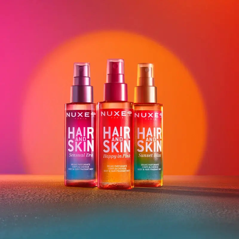 Nuxe Hair & Skin Sunset Bliss, nebbia profumata per corpo e capelli, 100 ml