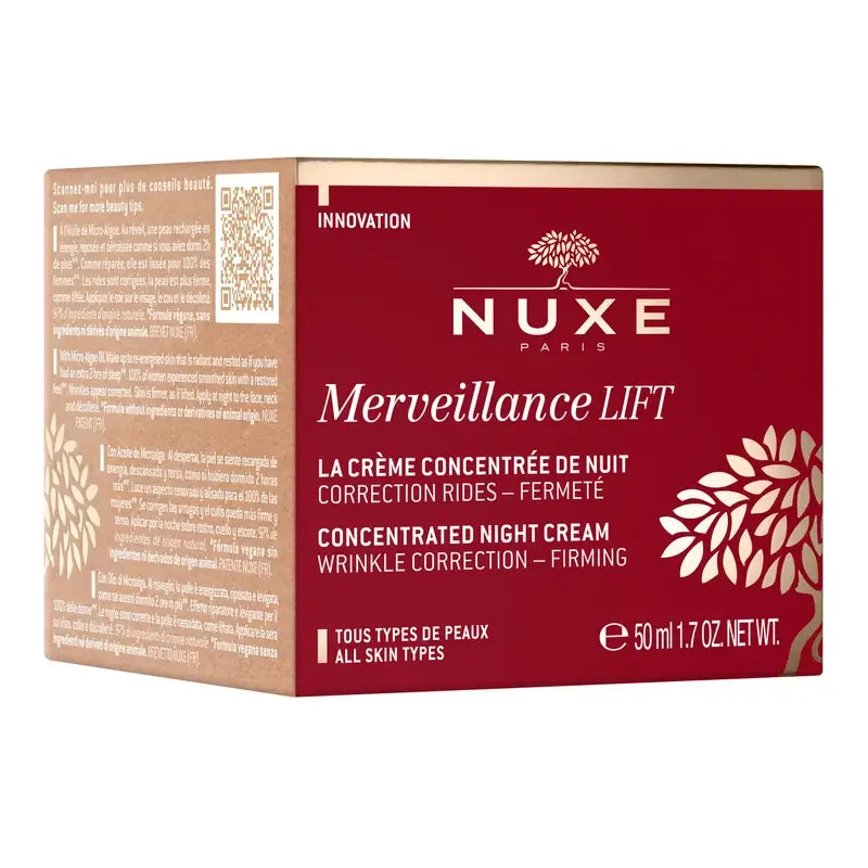 Nuxe Merveillance Lift Crema Notte Concentrata 50 ml