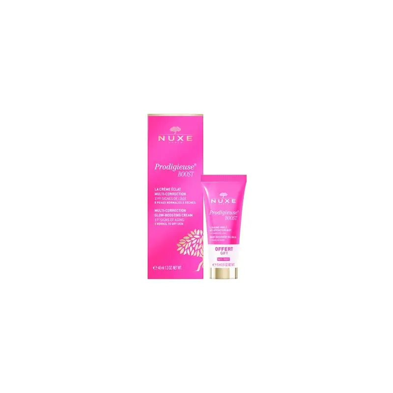 Nuxe Prodigieuse® Boost Cream 40Ml + Balsamo Rinnovatore Notte 15Ml in omaggio