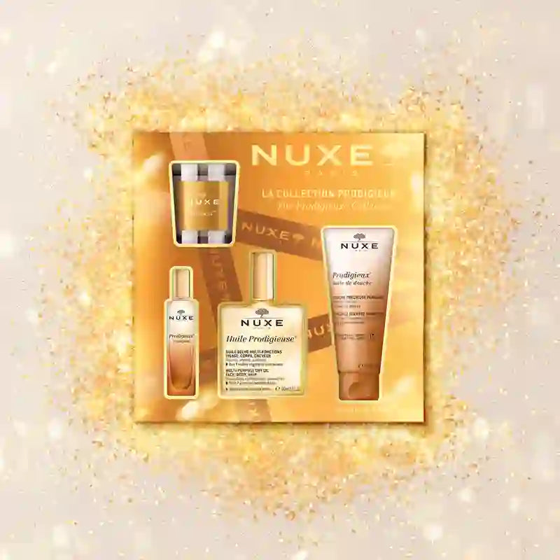 Nuxe Prodigieux Collezione Multigamma Floreale + Confezione regalo di candele