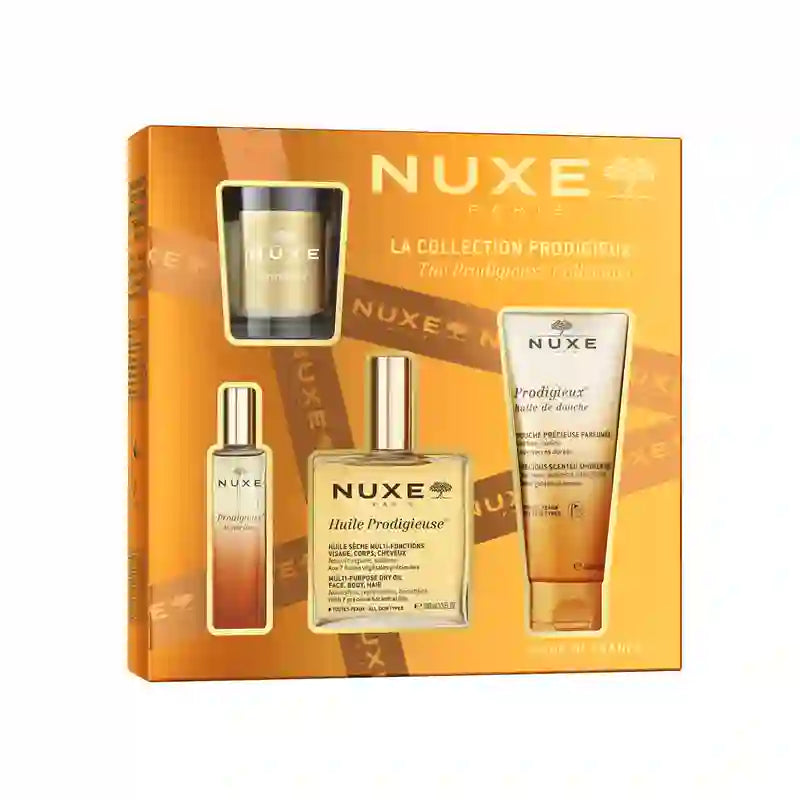 Nuxe Prodigieux Collezione Multigamma Floreale + Confezione regalo di candele