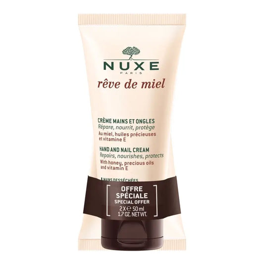 Nuxe Reve de Miel Duplo Crema mani e unghie 2X50 ml