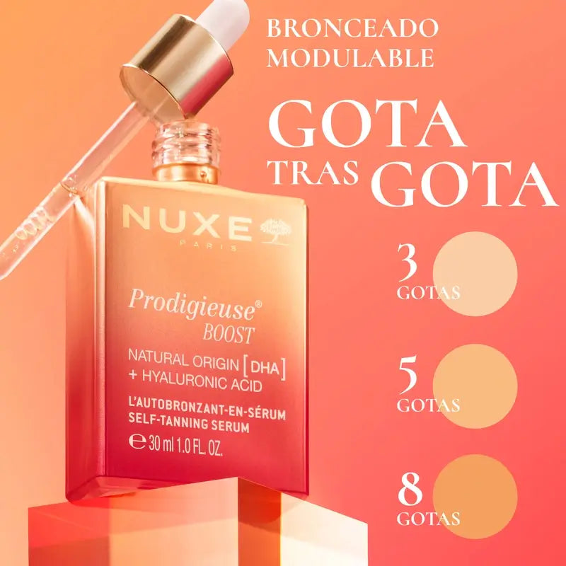 Siero autoabbronzante Nuxe, Prodigieuse® Boost, 30 ml