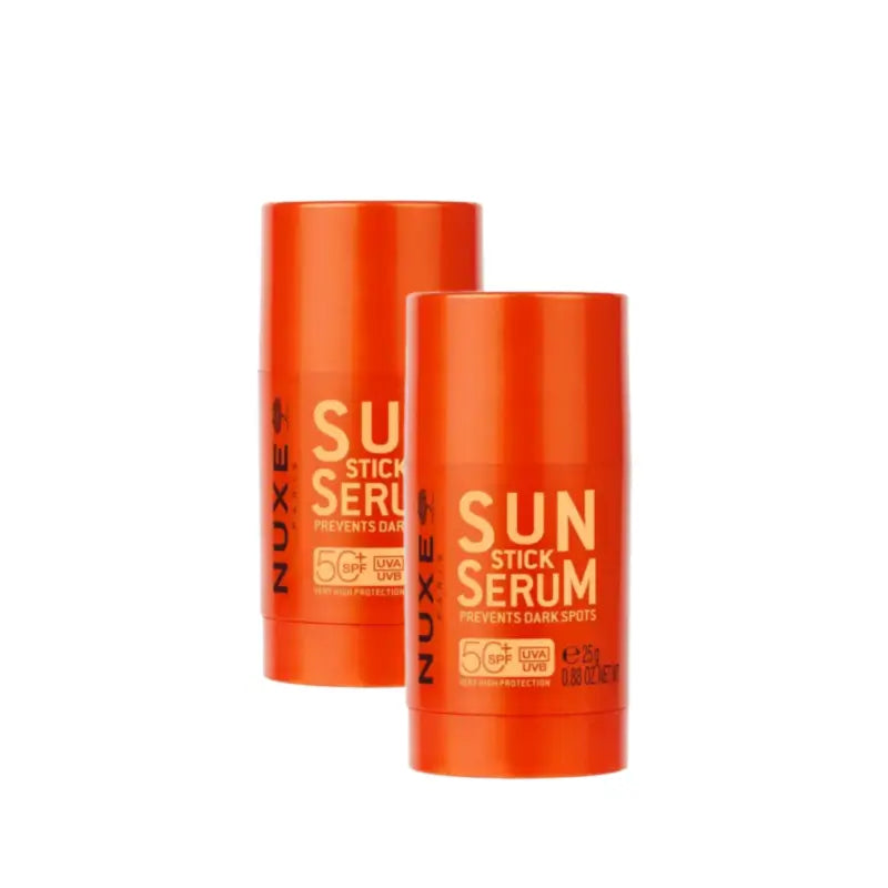 Nuxe Sun Siero solare in stick SPF 50+, confezione da 2 x 25 g