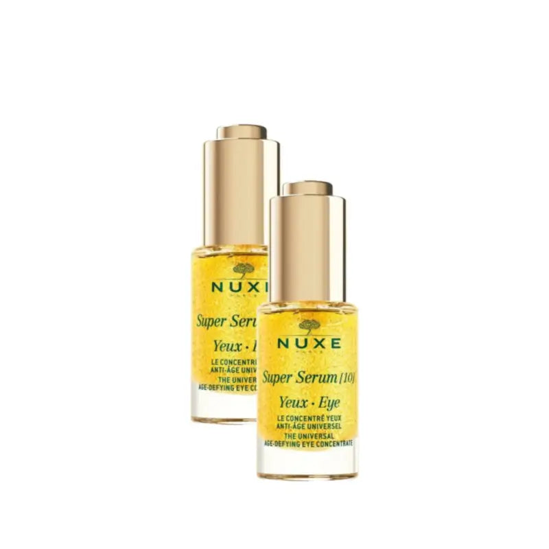 Nuxe Super Sérum [10] Contorno occhi antietà universale, confezione da 2 x 15 ml
