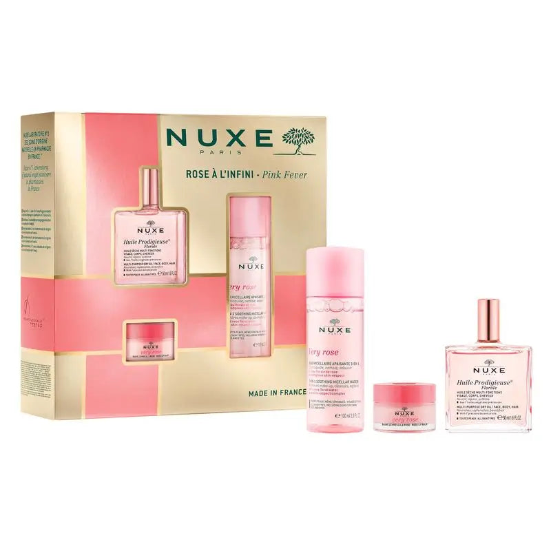Trattamento viso Nuxe Rose : Cofanetto La Vie En Rose