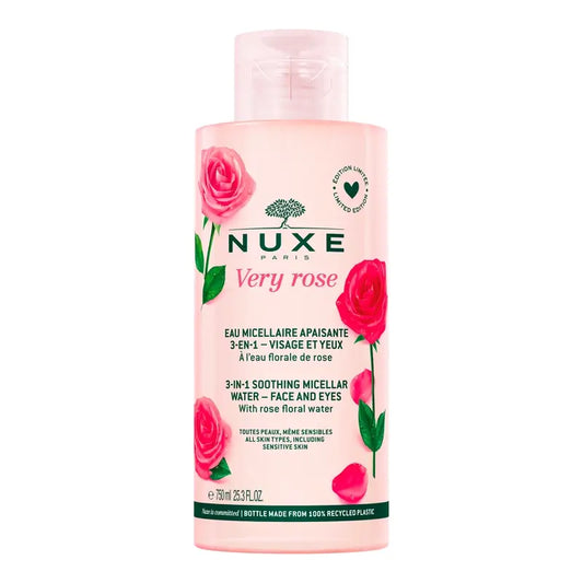 Nuxe Very Rose Acqua micellare lenitiva , 750 ml