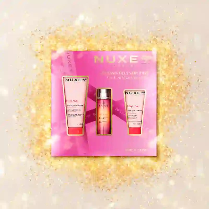 Nuxe Very Rose Confezione regalo Very Rose Gel detergente + Crema mani + Eau de Toilette profumata