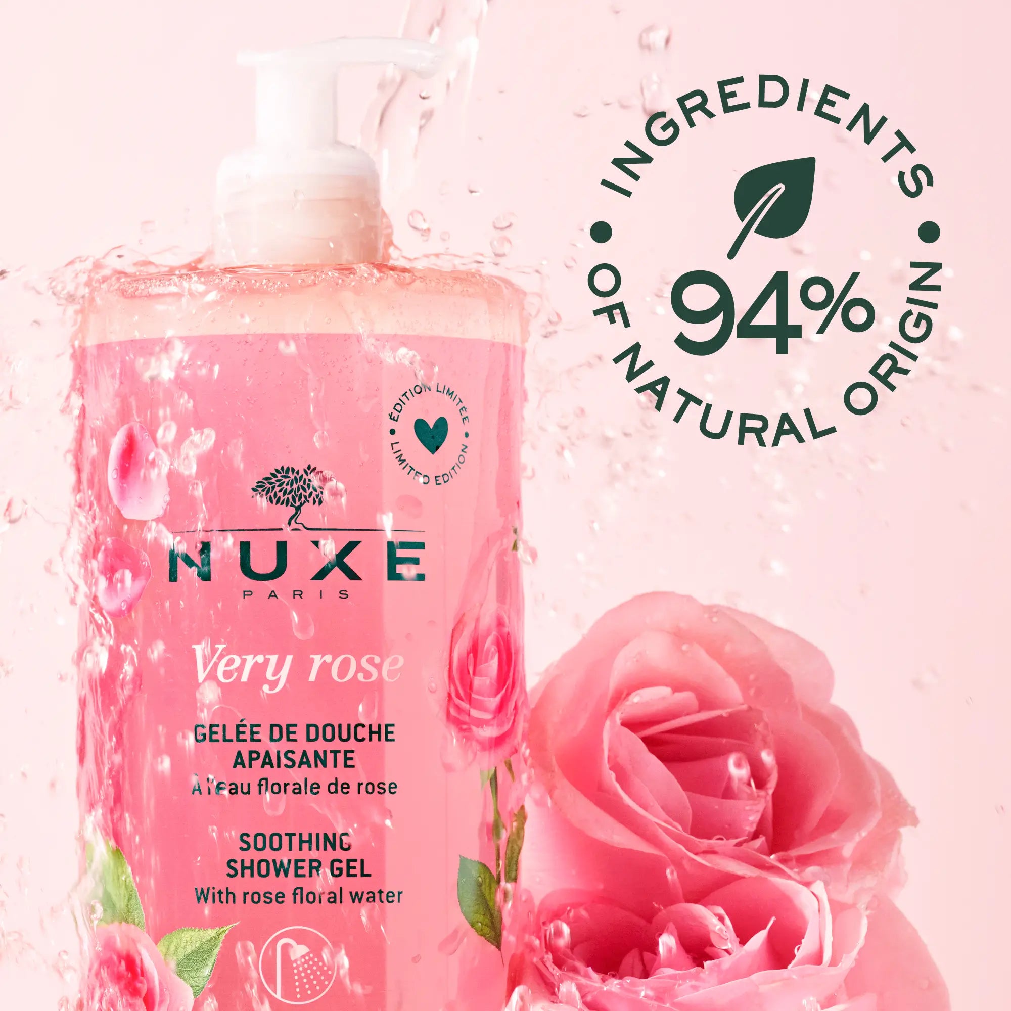 Nuxe Very Rose - Gel doccia lenitivo | Nuxe