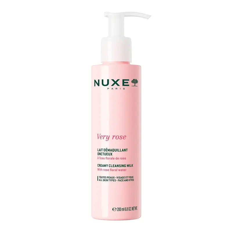 Nuxe Very Rose Latte detergente cremoso , 200 ml