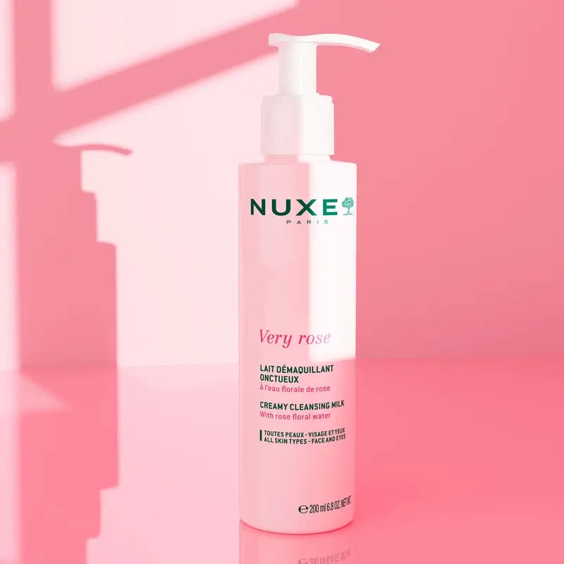 Nuxe Very Rose Latte detergente cremoso , 200 ml