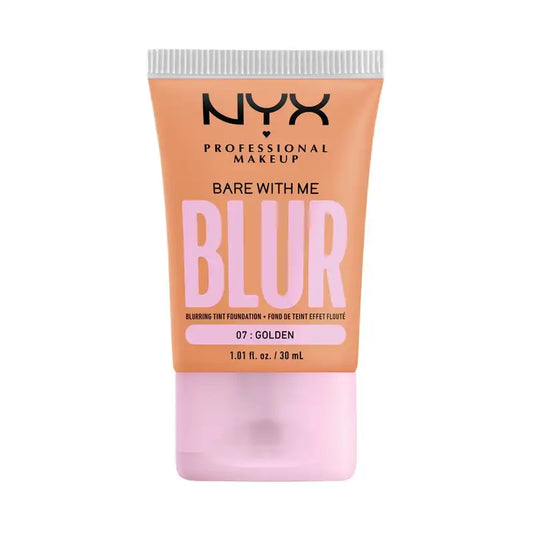 Nyx Bare With Me Blur Skin Tint, Fondotinta sfumato, opaco, tonalità 07 , 30 ml