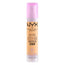 Nyx Bare With Me Serum Concealer, tonalità dorata. Formula vegana, 9,6 ml