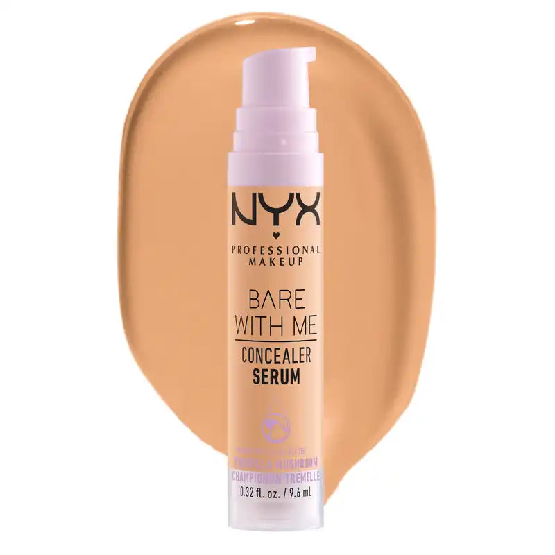 Nyx Bare With Me Serum Concealer, Tan. Formula vegana. , 9,6 ml