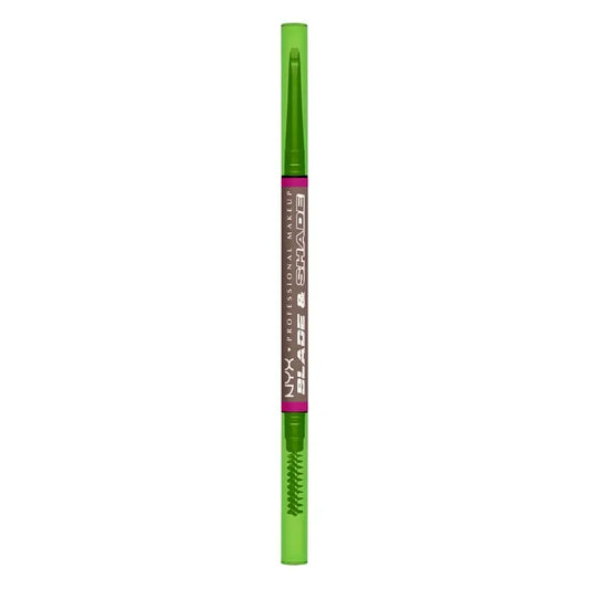 Nyx Blade & Shade Matita per sopracciglia a doppia estremità, Cool Ash Brown 03 , 0,06 grammi
