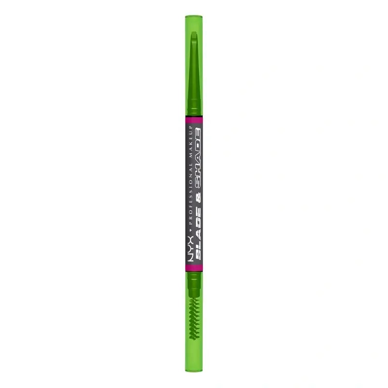 Nyx Blade & Shade Dual Pencil Matita per sopracciglia, Grigio 11 , 0,06 gr