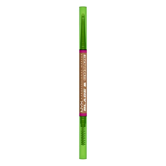 Nyx Blade & Shade Matita per sopracciglia a doppia punta, Biondo cenere 01 , 0,06 gr