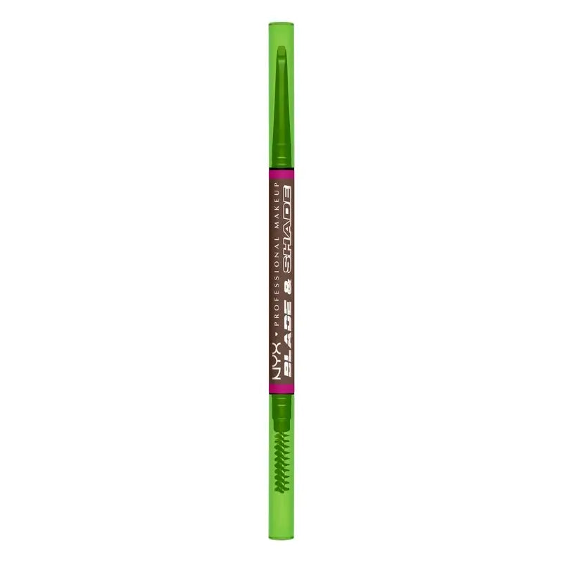 Nyx Blade & Shade Matita per sopracciglia a doppia punta, Brunette 09 , 0,06 gr