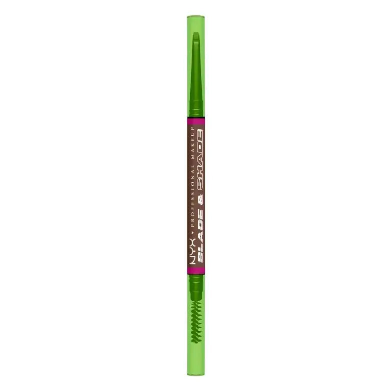 Nyx Blade & Shade Dual Pencil Matita per sopracciglia, Chocolate 08 , 0,06 gr