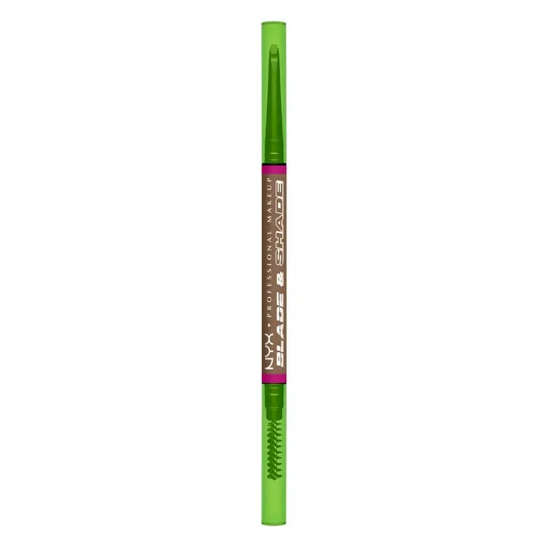 Nyx Blade & Shade Dual Pencil Matita per sopracciglia, Taupe 04 , 0,06 gr