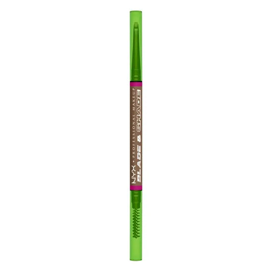 Nyx Blade & Shade Dual Pencil Matita per sopracciglia, Taupe 04 , 0,06 gr