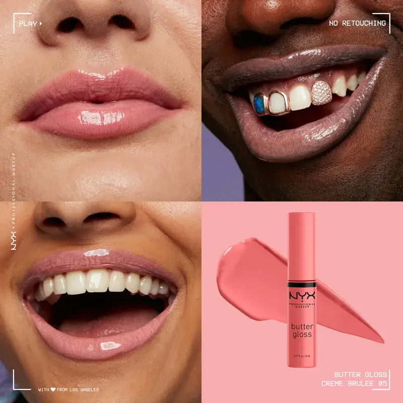 Nyx Lip Gloss Butter Gloss Crème Brulee , 8 ml