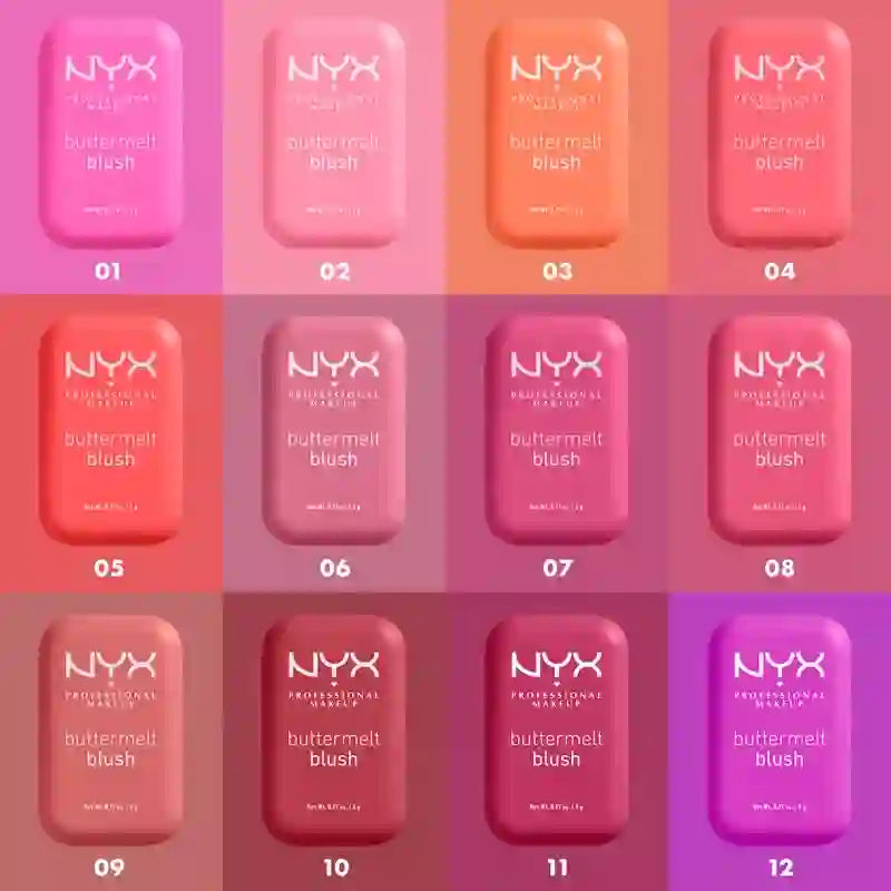 Nyx Buttermelt Blush Blush 04 U Know Butta , 5 gr