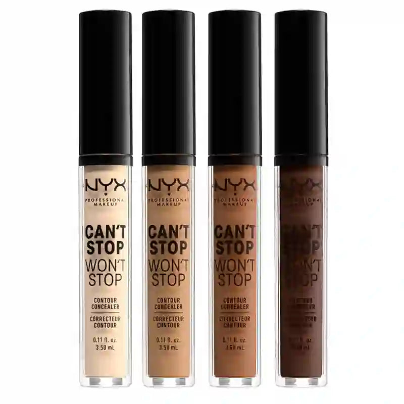 Nyx Can'T Stop Won'T Stop Correttore non comedogenico tonalità 1 pallido per pelli chiare , 3,5 ml