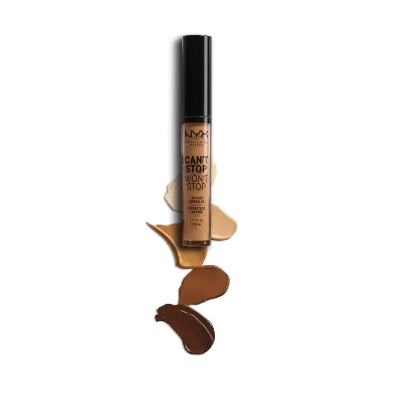 Nyx Noncomedogenic Long Lasting Concealer Can't Stop Won't Stop Shade 7 Natural For Fair Skin , 3,5 ml