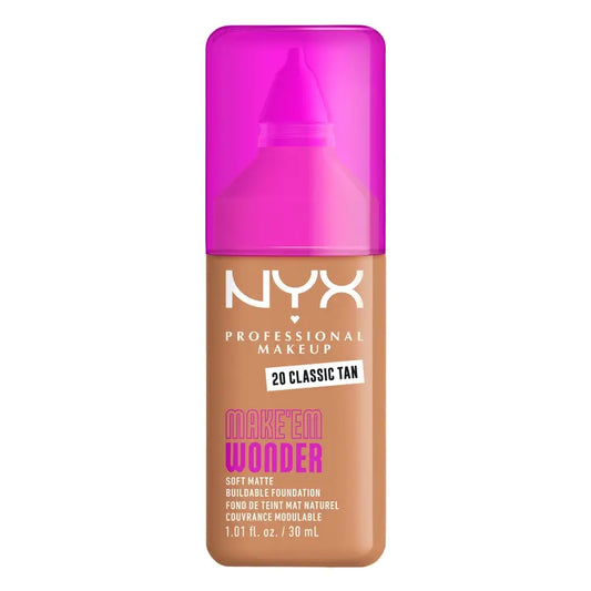 Nyx Cosmetics Make Em Wonder Fdt Classic Tan, 30 ml
