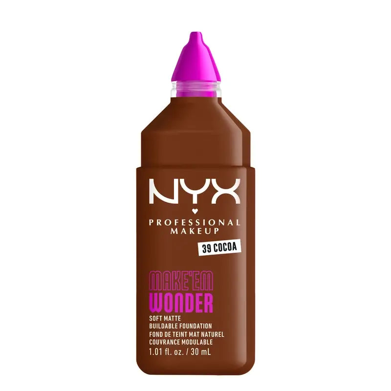 Nyx Cosmetics Make Em Wonder Fdt Cacao, 30 ml